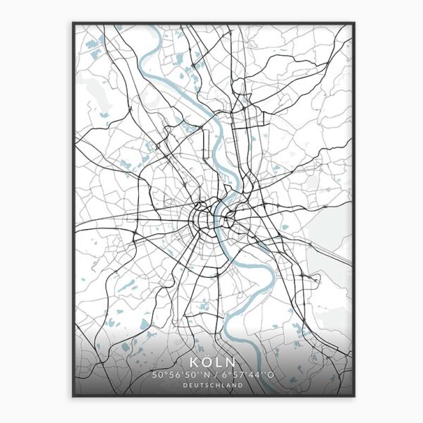 Personalisierte Stadtkarte
